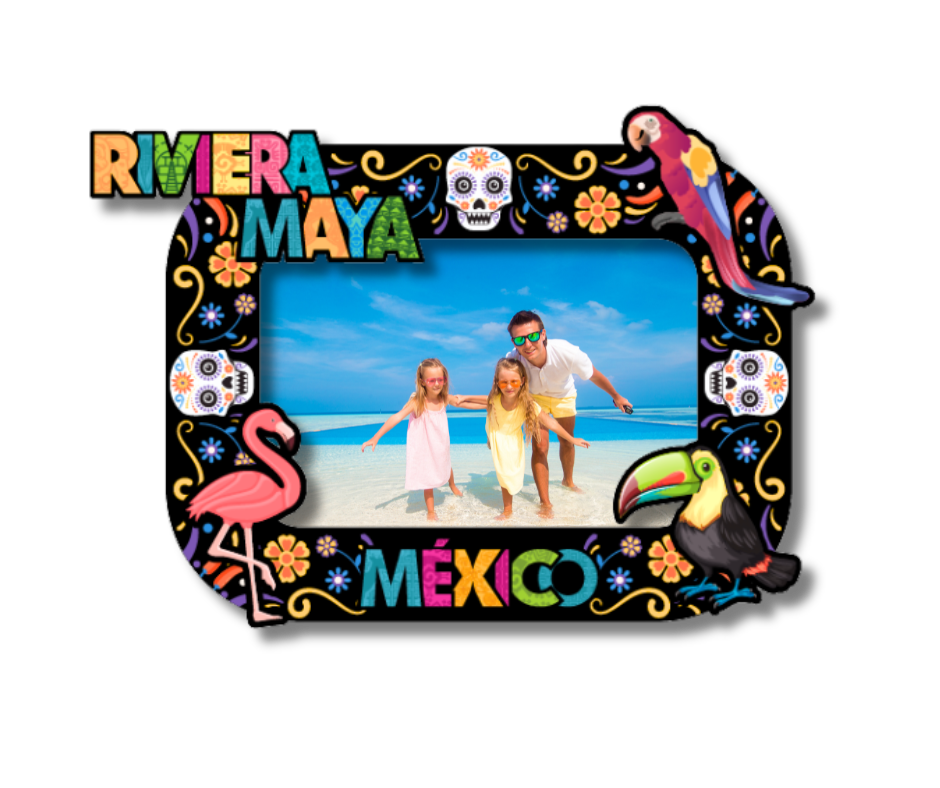 Portarretratos artesanales mexicanos